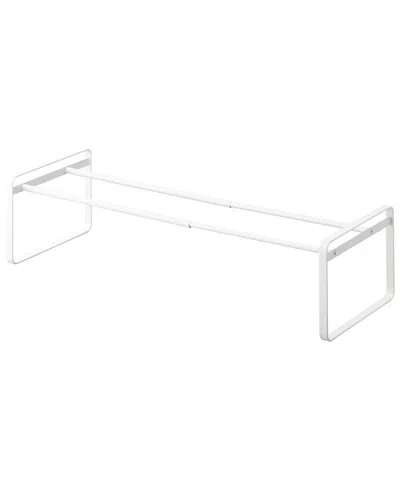 Yamazaki Home Stackable Shoe Rack In White