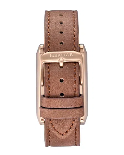 Heritor Automatic Esteban Mens Automatic Watch In Gold