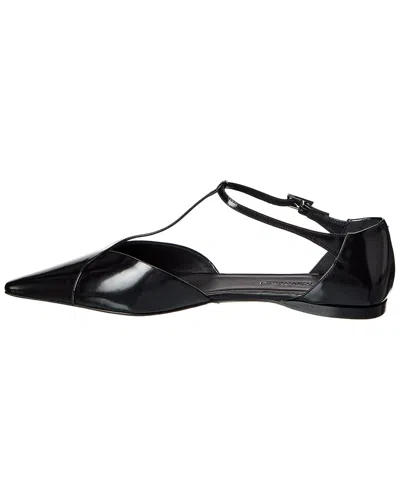 Max Mara Pointed Shoe In Black
