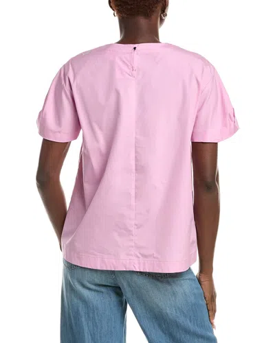 Max Mara Dahlia Poncho Top In Pink