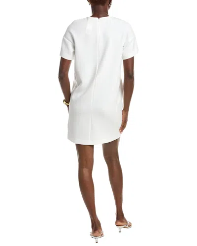 Max Mara Studio Shift Dress In White