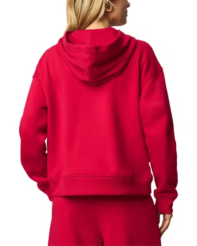 Splendid Goldie Infused Sweatshirt In Red