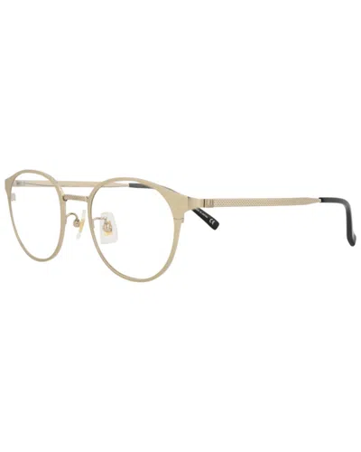 Dunhill Round-frame Titanium Optical Frames In Gold