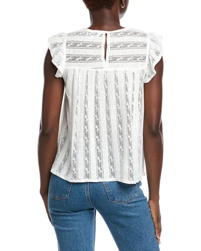 Anna Kay Brunch Top In White