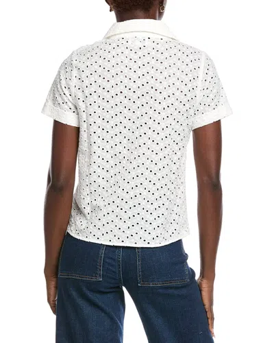 Anna Kay Simay Top In White