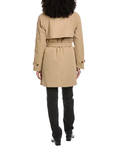 Hunter Medium Trench Coat In Brown
