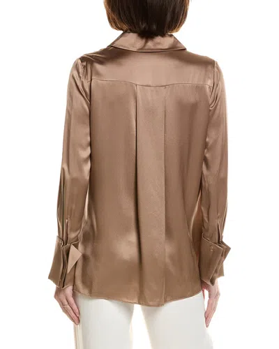 Reiss Hailey Top In Brown