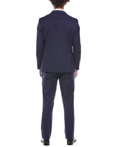 Zanetti 2pc Suit In Blue