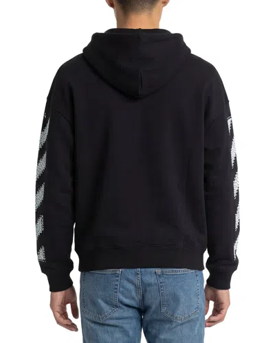 Off-white French Cotton-terry Hoodie In Black