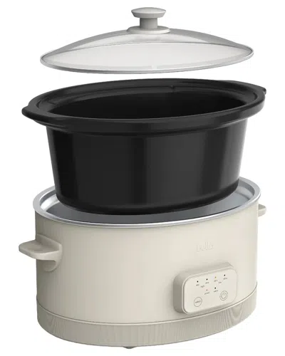 Bella 6qt Programmable Slow Cooker In Neutral