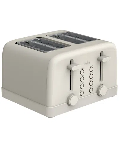 Bella 4-slice Toaster In White