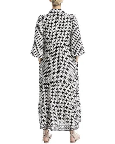 Max Studio Tiered Maxi Dress In Multi