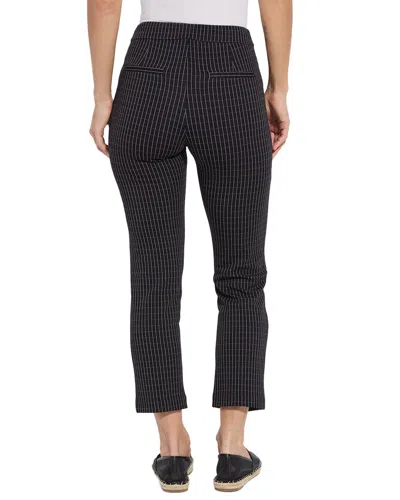 Lyssé Lysse Wisteria Pattern Ankle Pants In Black