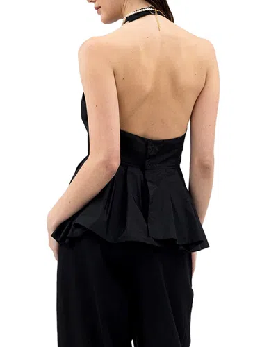 Tanya Taylor Celeste Top In Black