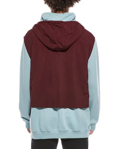 Givenchy Sweatshirt W Zipped Hood In Brown