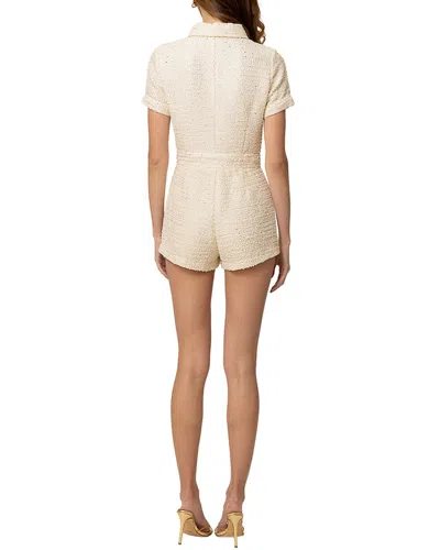 Line & Dot Selani Romper In Neutral