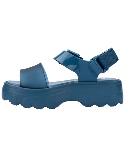 Melissa Kick Off Platform Sandal In Blue