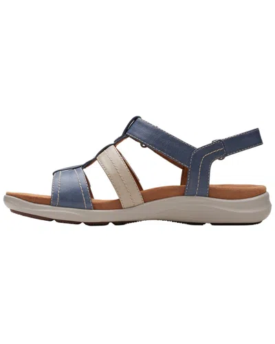 Clarks Kitly Step Leather Sandal In Multi