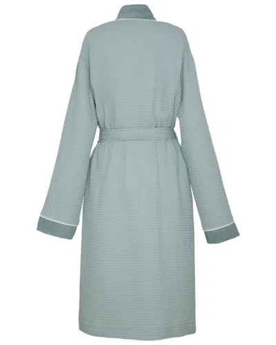 Boss Home Therms Bathrobe In Blue