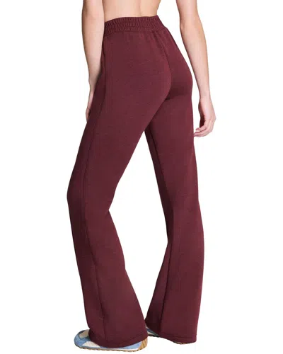 Spanx Airessentials Flare Leg Pants In Burgundy