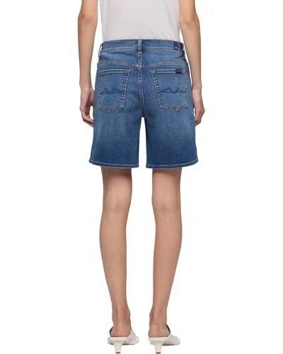 7 For All Mankind Boy Shorts Atlanta Short In Blue