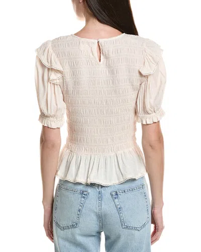 Saltwater Luxe Solid Blouse In Multi