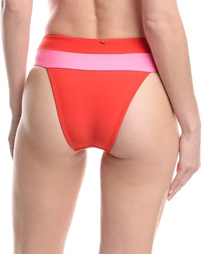 Pq Swim Banded Bottom In Red