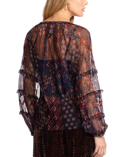 Johnny Was Saphire Blouse In Multi