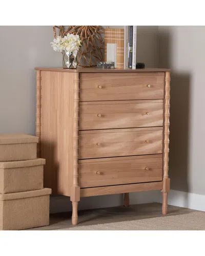 Baxton Studio Laurent Chest In Brown