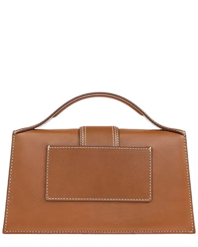 Jacquemus Le Grand Bambino Leather Crossbody Bag In Brown