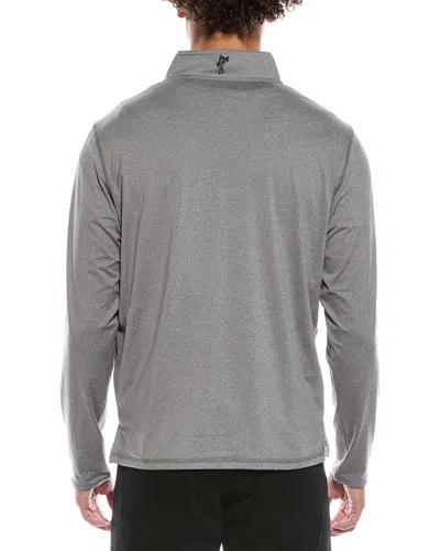 Ashworth La Jolla 1/4-zip Pullover In Gray