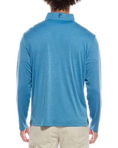 Ashworth La Quinta 1/4-zip Pullover In Blue