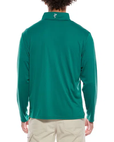 Ashworth La Quinta 1/4-zip Pullover In Green