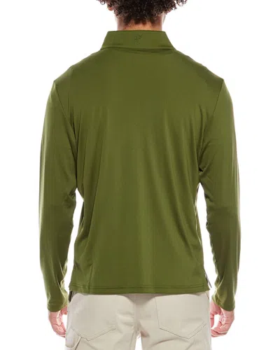 Ashworth La Quinta 1/4-zip Pullover In Green