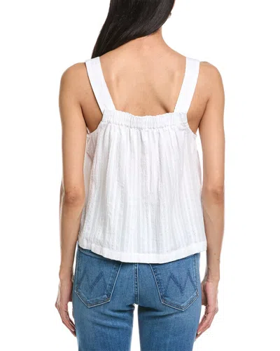 Splendid Woven Jacquard Tank In White
