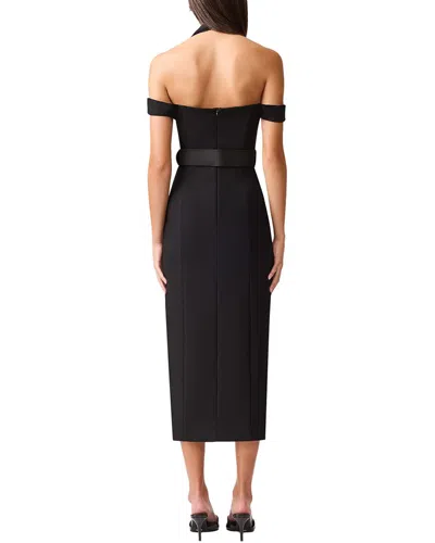 Elliatt Ruby Midi Dress In Black