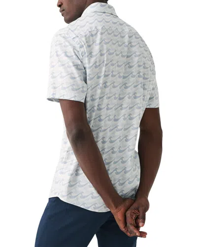 Faherty Movement Shirt In Gray