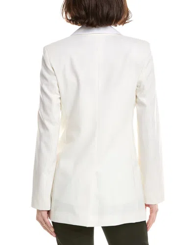 Eleventy Smoking Jacket In White