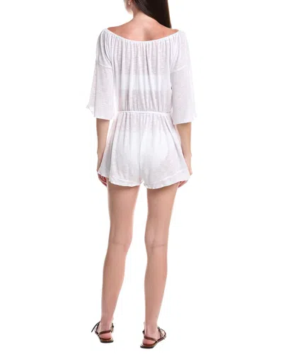 Becca By Rebecca Virtue Breezy Basics Romper In White