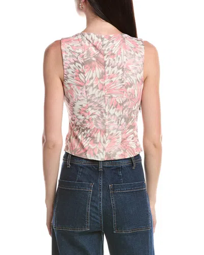 Afrm Ivara Corset Tank In Pink