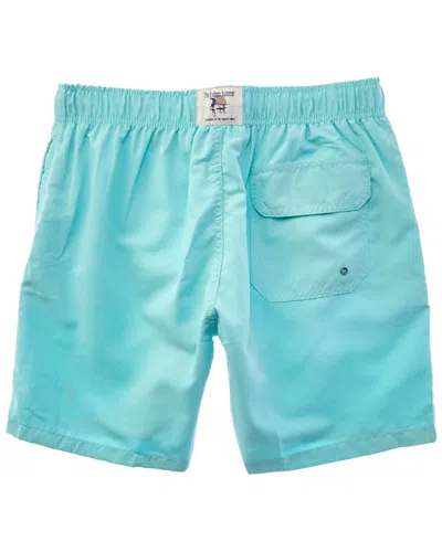 Endless Summer Solid Volley Swim Short In Green