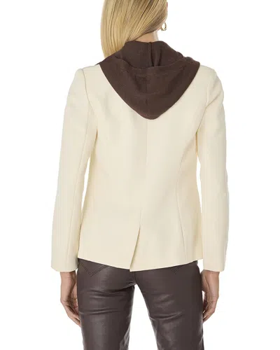 The Noli Shop Kara Dickey Blazer In Neutral