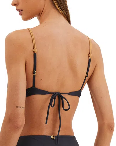 Vix Solid Nancy Kira Top In Gray