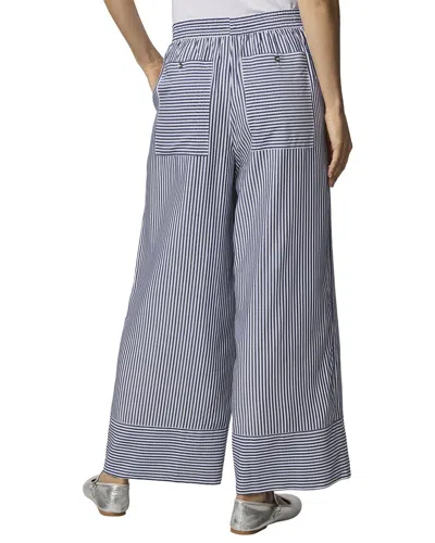 Splendid Ella Stripe Wide Leg Pants In Black