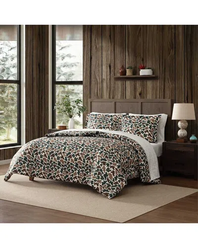 Eddie Bauer Mod Camo Comforter Set In Black