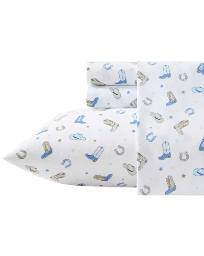 Wrangler Rodeo Star Sheet Set In White