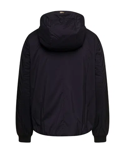 Herno Drawstring-fastening Jacket In Black
