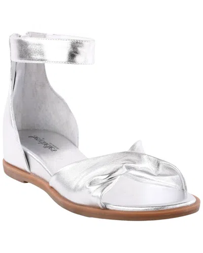 Seychelles Look Up Ankle Strap Sandal In Silver