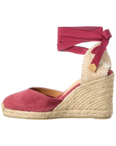 Castañer Chiara Canvas Wedge Sandal In Multi