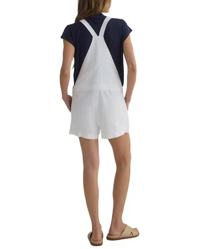 Bella Dahl Button Side Linen Shortall In White